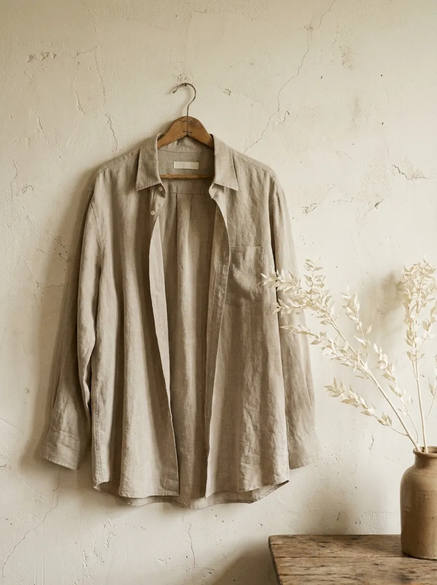 Camisa Larga Cru