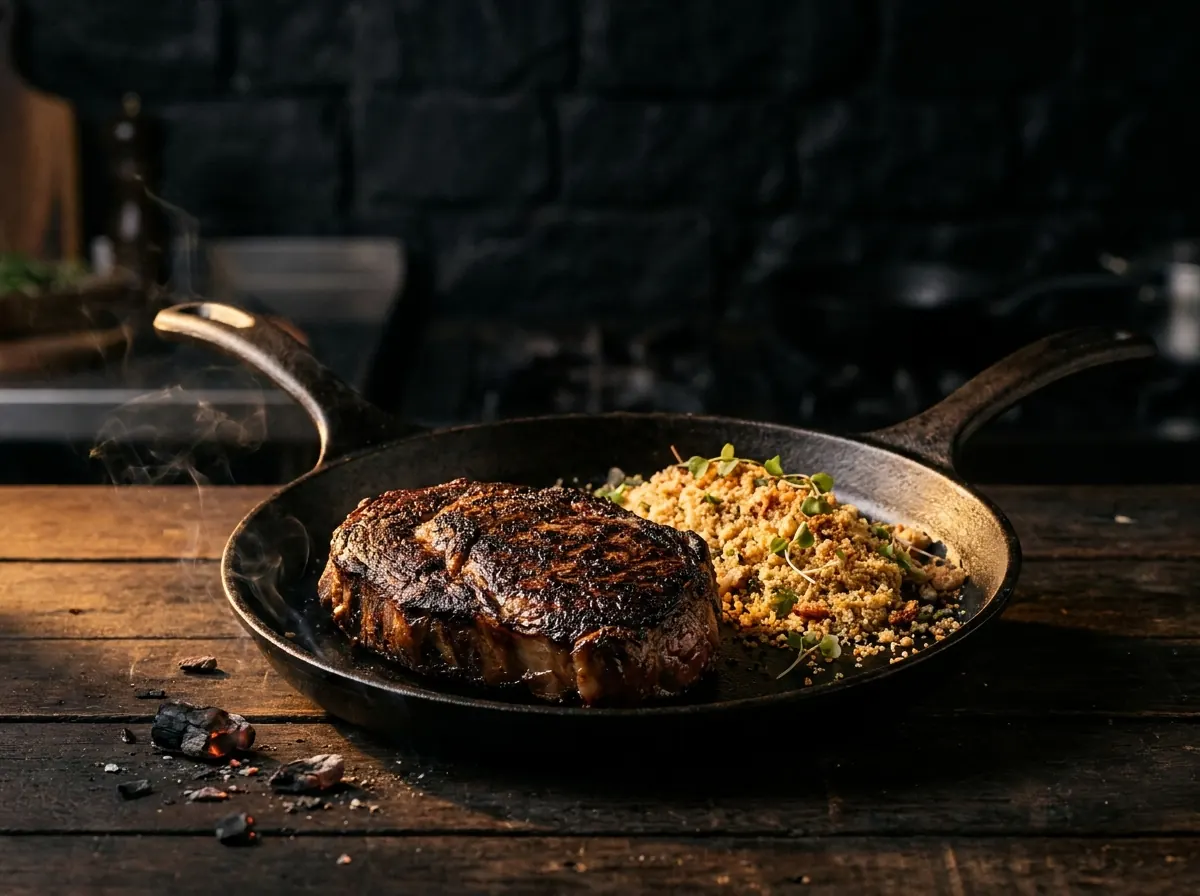 Bife de fogo alto